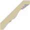 Ekena Millwork 2 3/8"H x 2 3/8"P x 3 1/4"F x 94 1/2"L, (1 1/2" Repeat), Nadia Crown Moulding MLD02X02X03NA - alternate 4